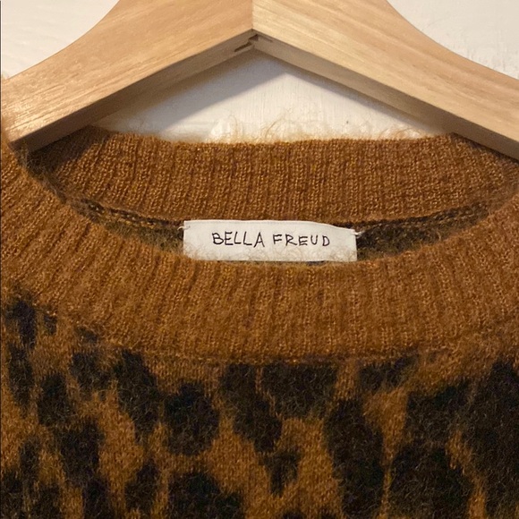 Bella Freud Leopard Jumper - Picture 2 of 4